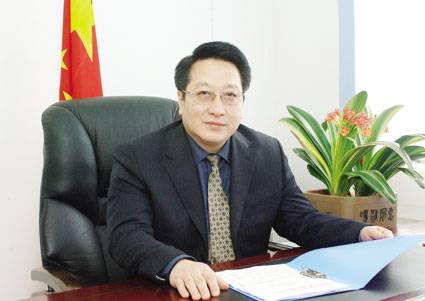 记者专访了市人大代表,田家庵区区委书记刘琦