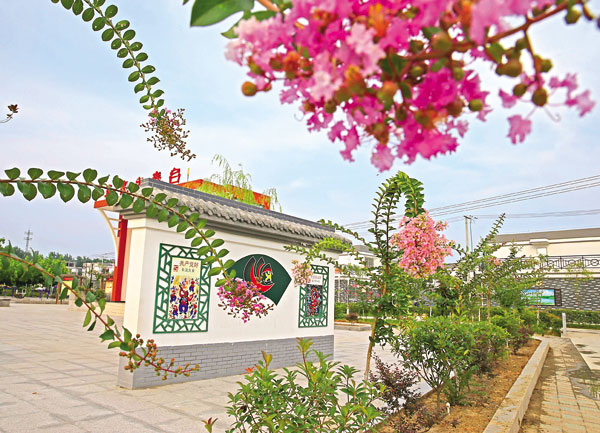 寿县迎河镇李台村美丽乡村展新姿