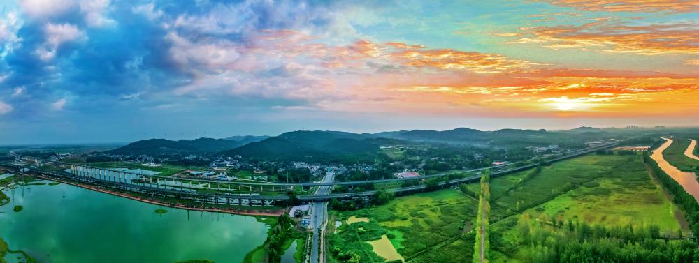 寿县八公山风光