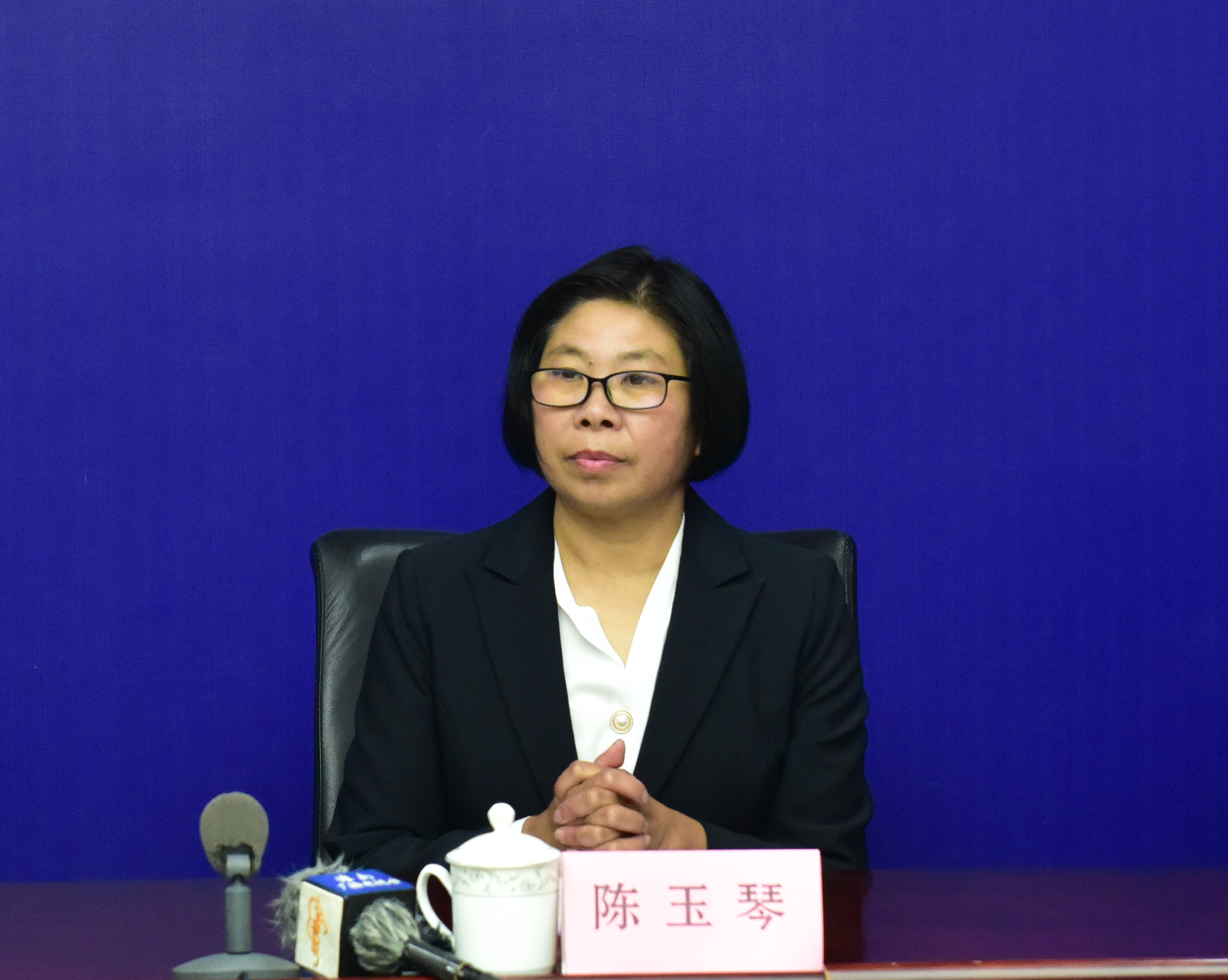 下面请市红十字会常务副会长陈玉琴介绍我市红十字会造血干细胞捐献