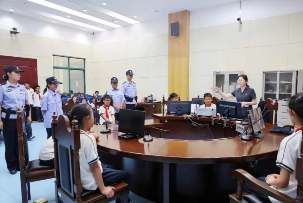 “关爱明天护航成长”田家庵区人民法院主题开放日